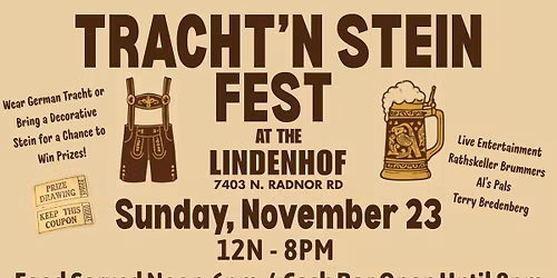 TRACHT'N STEIN FEST!