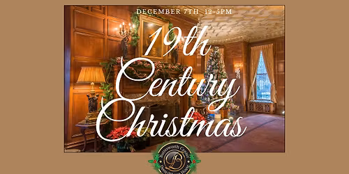 19th Century Christmas -- Save the Date