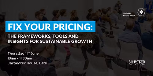 Fix Your Pricing: the frameworks, tools and insights for sustainable growth