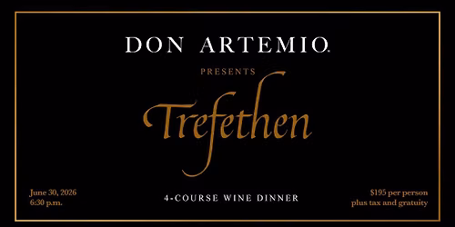 Trefethen Wine Dinner