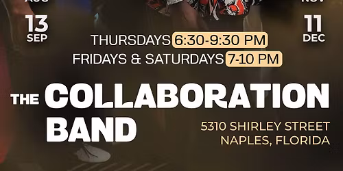 The Collaboration Band Live at Dogtooth!!!