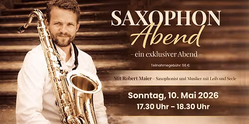  Exklusiver Saxophon-Abend in der Salzgrotte