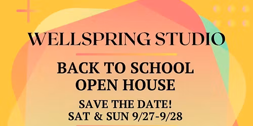 Wellspring Studio Open House