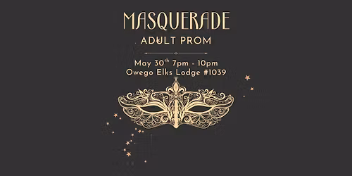 Annual Adult Prom - Owego Elks 1039
