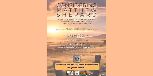 Considering Matthew Shepard Musical Oratorio