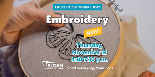 Adult Hobby Workshop | Embroidery