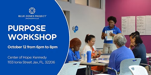 Purpose Workshop @ Center of Hope at Kennedy (BZP Jacksonville)