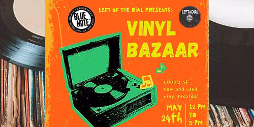 LOTD + KDRT 95.7 Present : Vinyl Bazaar at Blue Note Brewing Co.