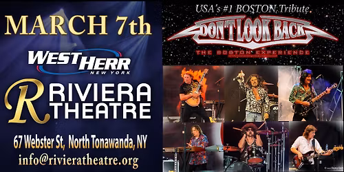 Don't Look Back - The Boston Experience