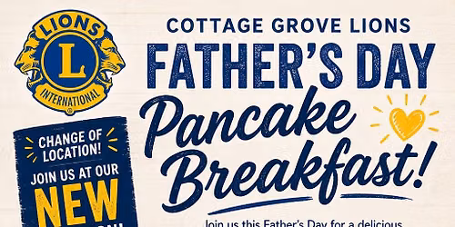 Fathers Day Pancake Breakfast