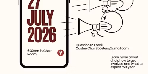 Choir Booster Meeting