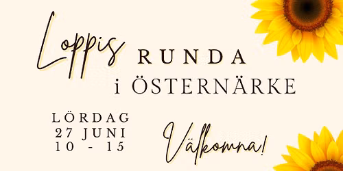 Loppisrunda i \u00d6stern\u00e4rke