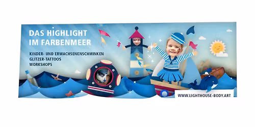 Kinderschminken & Glitzer-Tattoos - Fr\u00fchlingsfest im Tierpark Greifswald