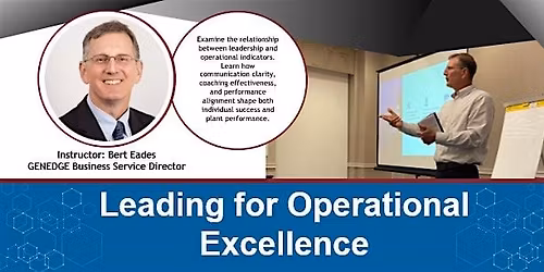 Leading for Operational Excellence