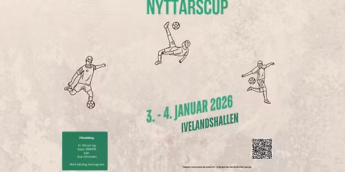 Nytt\u00e5rscup i Ivelandshallen