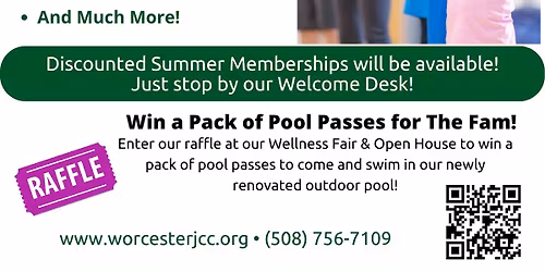Worcester JCC Community Wellness Fair & Open House