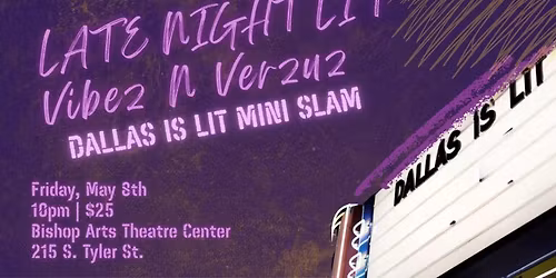 Late Night Lit: Vibez N Verzuz 2026