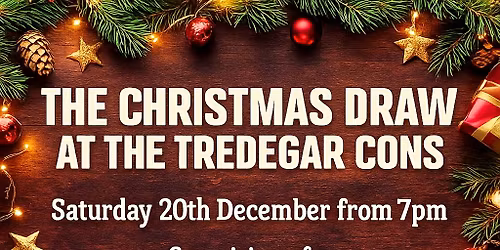 \ud83c\udf84 Christmas Raffle Night with Live Entertainment from the Amazing Glenn Daniels! \ud83c\udfb6