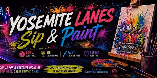 Yosemite Lanes Sip & Paint - Santa Clause (Theme)