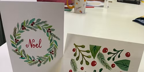 Christmas Crafternoon Watercolour Workshop
