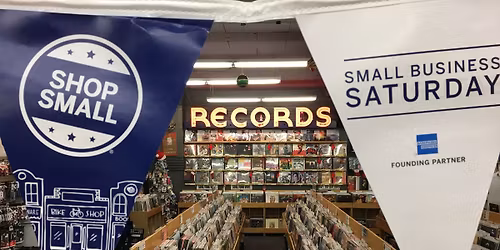 Shop local on Small Business Saturday at The Record Exchange