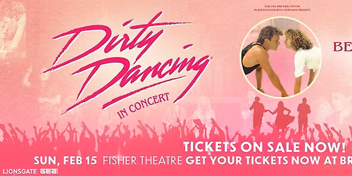 Parking Dirty Dancing in Concert - Detroit
