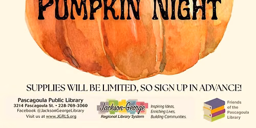 Community Pumpkin Night 