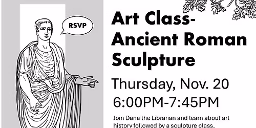 For Adults- Ancient Roman Sculpture Class