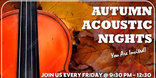 \ud83c\udf42\ud83c\udfb6 Autumn Acoustic Nights at BP Cornwall \ud83c\udfb6\ud83c\udf42
