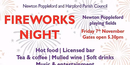 PTFA BBQ at Parish Council Firework Night \ud83c\udf86