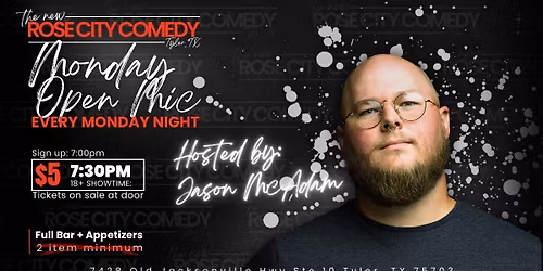 Monday Night Open Mic + Showcase