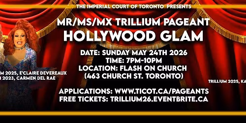 Mr\/Ms\/Mx Trillium Pageant