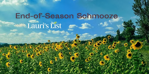 End-of-Season Schmooze
