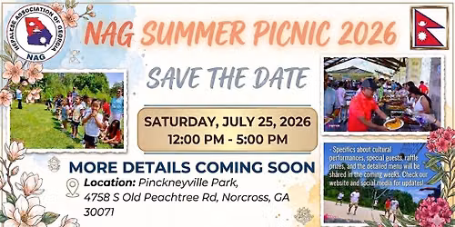 NAG Summer Picnic 2026
