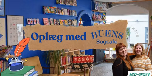 Opl\u00e6g med Buens Bogcaf\u00e9