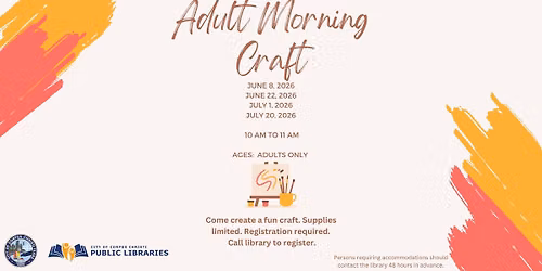 Adult Morning Craft