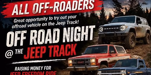 Off Road Night @ the Thelen Jeep Track