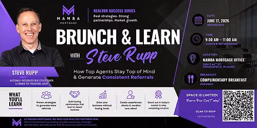 The Referral Advantage: Brunch & Learn with Steve Rupp