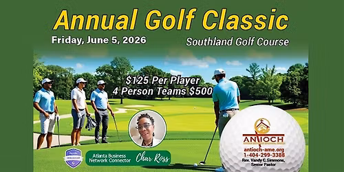 Golf Classic - Memorial Scholarship @Antioch