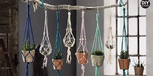 Macrame Plant Holder Class