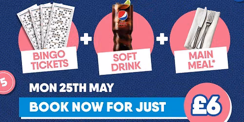 Bank Holiday Bargain - Buzz Bingo Darlington 25\/05