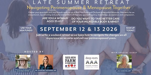 Living Well Perimenopause Workshop\/Retreat