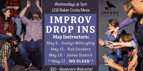 Wednesday Improv Drop-In Classes