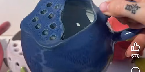 Small Colander Mug Workshop