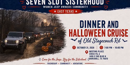 TEXAS - SSS East Texas Halloween Cruise on Old Stagecoach Road