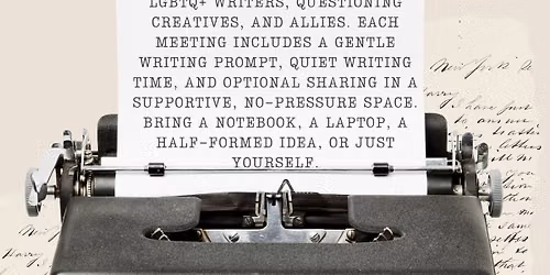 The Open Page: A Queer Writers Group
