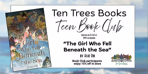 Teen Friday Night Book Club at Ten Trees Books