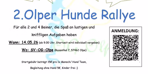 2. Olper Hunde Rallye 