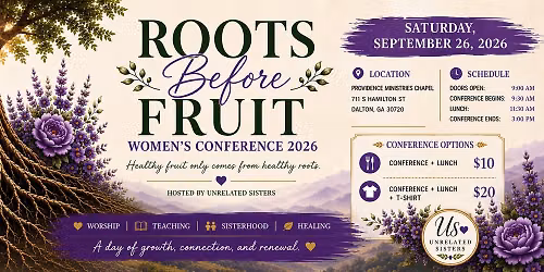 \u201cRoots before Fruit Women\u2019s Conference 2026\u201d