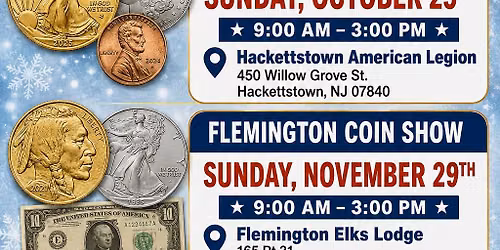 Hackettstown Coin Show